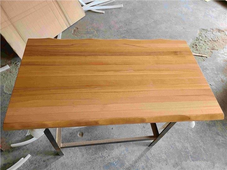 Beech Wood Live Edge Dining Table Top Suppliers
