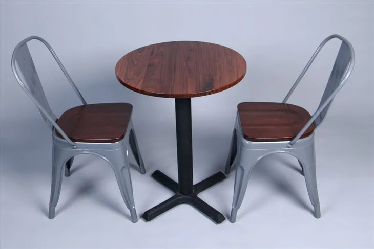Sort valnøtt Egde Limt Solid Wood Kaffebord