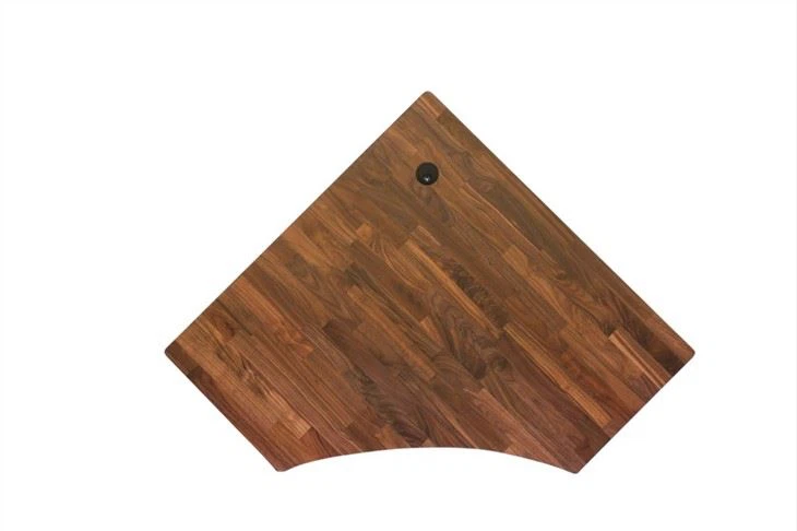 Solid Black Walnut Office Desk Top Manufacturers