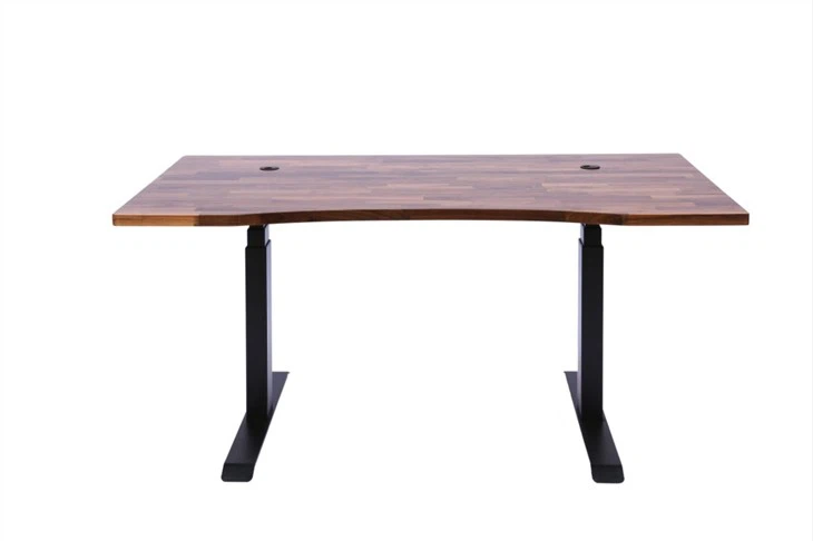 Solid Black Walnut Office Desk Top For Sale 