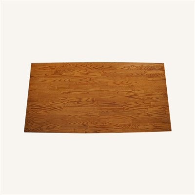 Ash Wood Rectangle Butcher Block Dining Bord Top in Cherry Color Leverandør